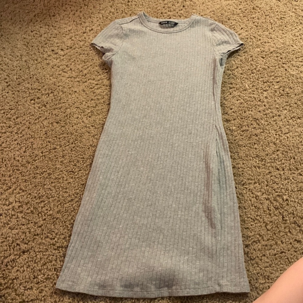 Gray shein dress